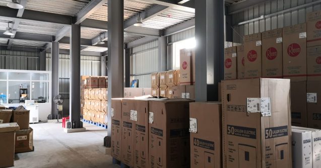 Expansion of Warehouse Capacity